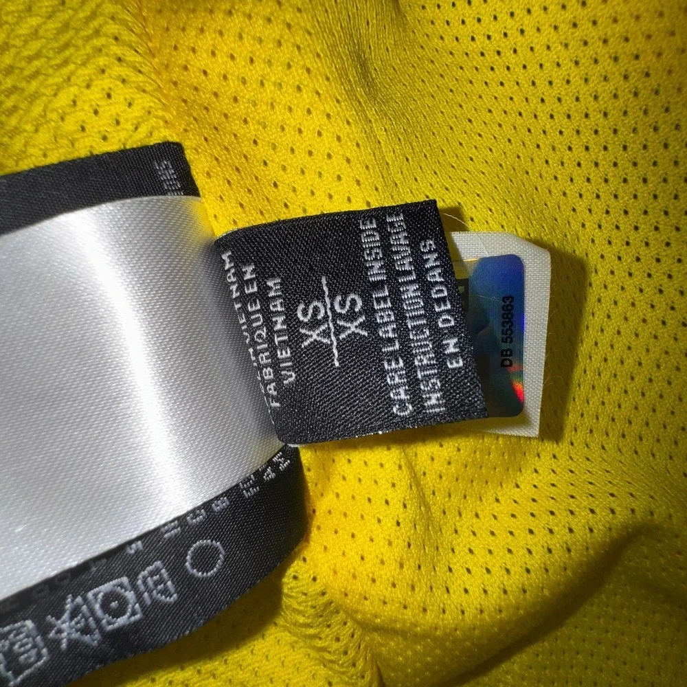 The North Face Jacket Mens XS Gore-Tex Performance Shell Neon Yellow‎ Rain Coat